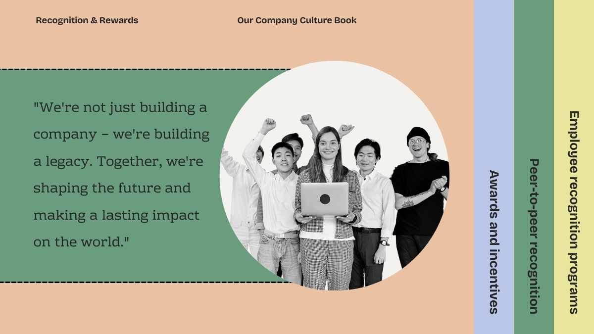 Simple Our Company Culture Slides - slide 6