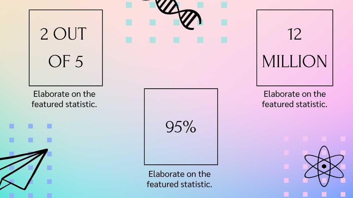 Slides Formais de Pesquisa com Gradiente Pastel Multicolorido - deslizar 14