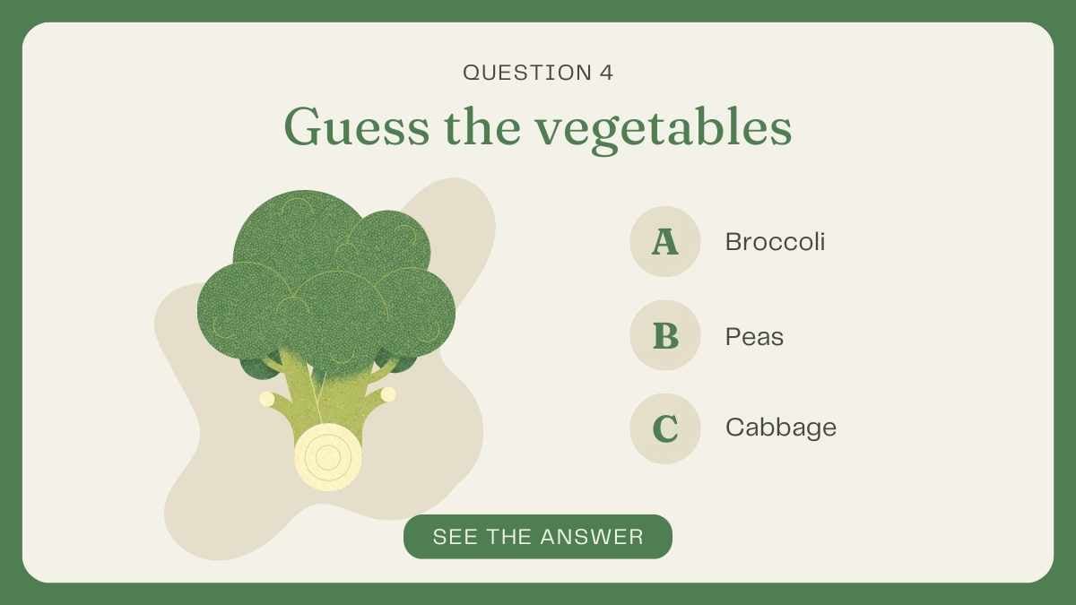 Pastel Guess the Vegetable Quiz Slides - slide 11