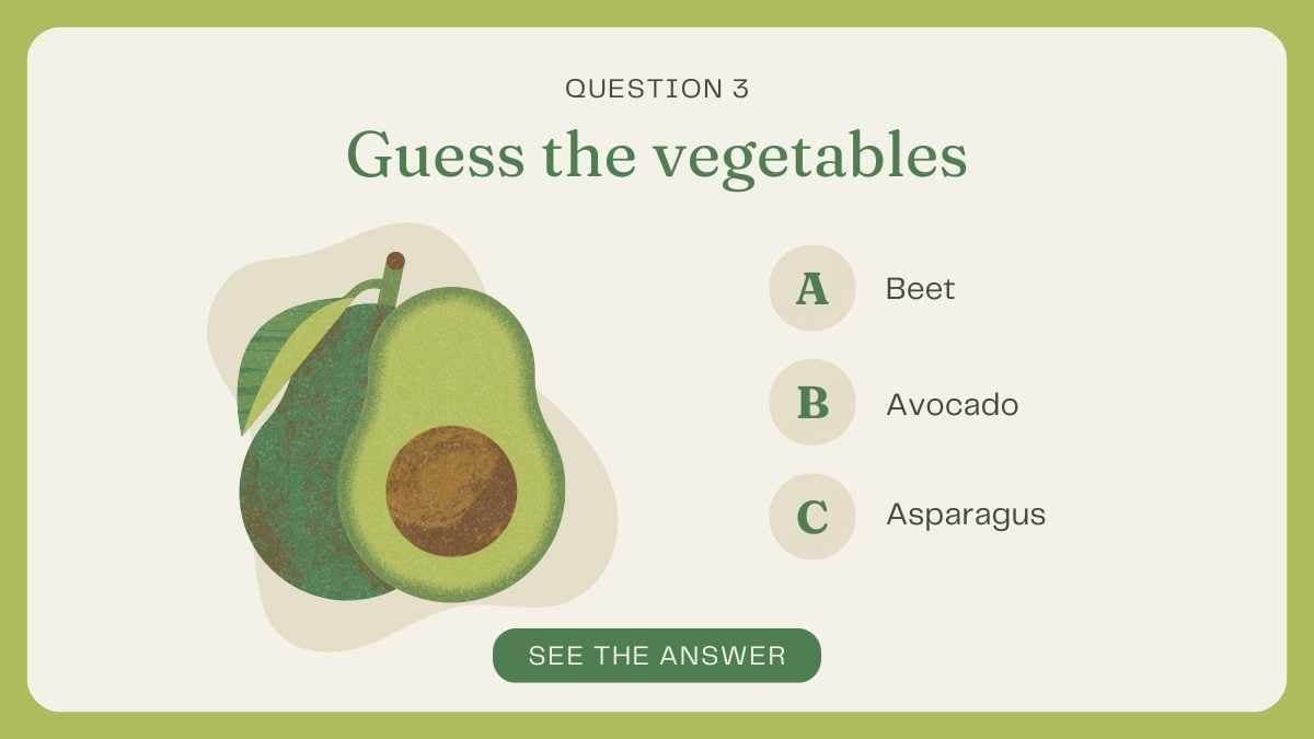 Pastel Guess the Vegetable Quiz Slides - slide 9