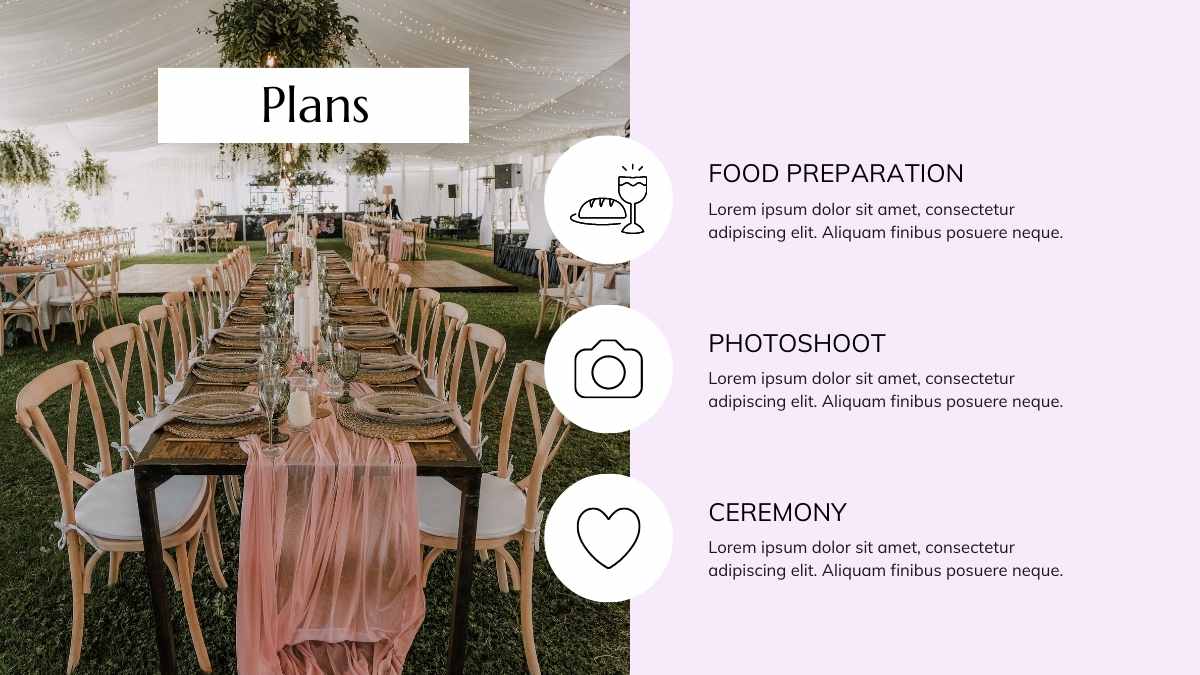 Pastel Wedding Planner Marketing Plan Slides - slide 6