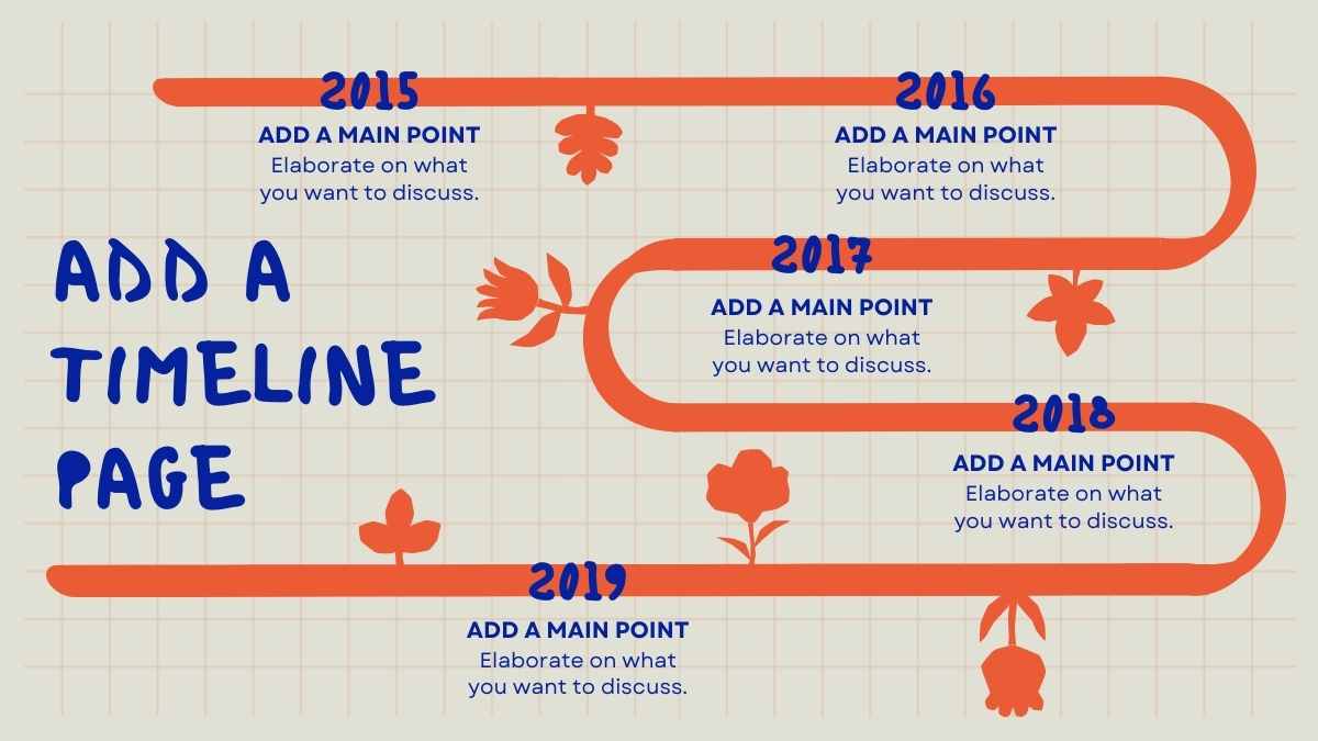 Línea de Tiempo de la Vida de una Persona Plantillas - diapositiva 6