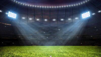 Photo-centric Soccer Field Background