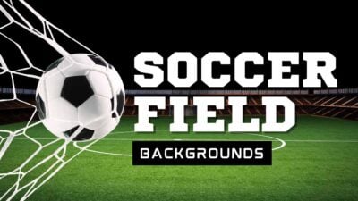 Photo-centric Soccer Field Background