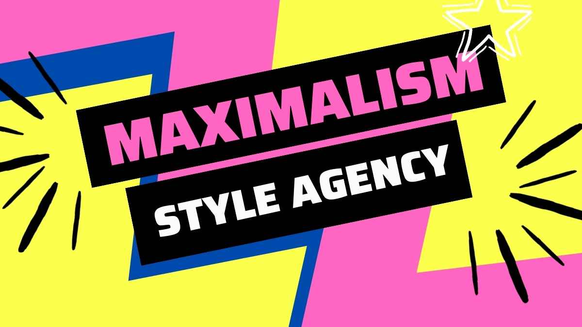 Animated Maximalism Style Agency Slides - slide 1