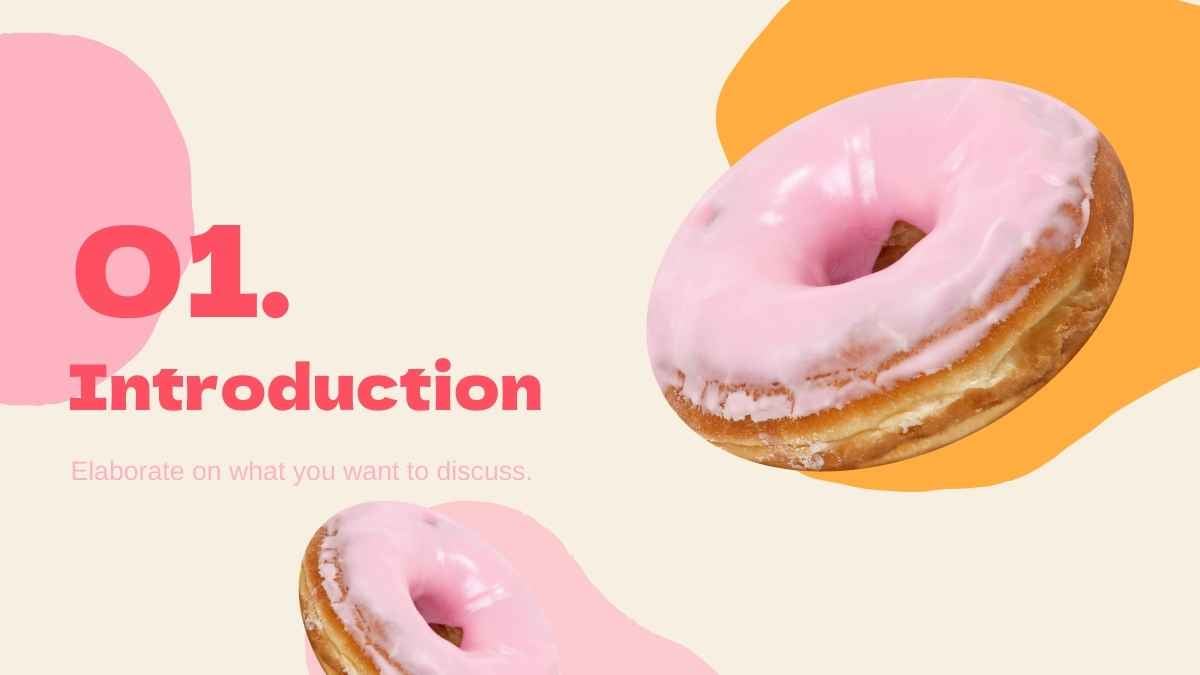 Lindas Plantillas Rosadas para el Plan de Marketing de una Marca de Repostería - diapositiva 4