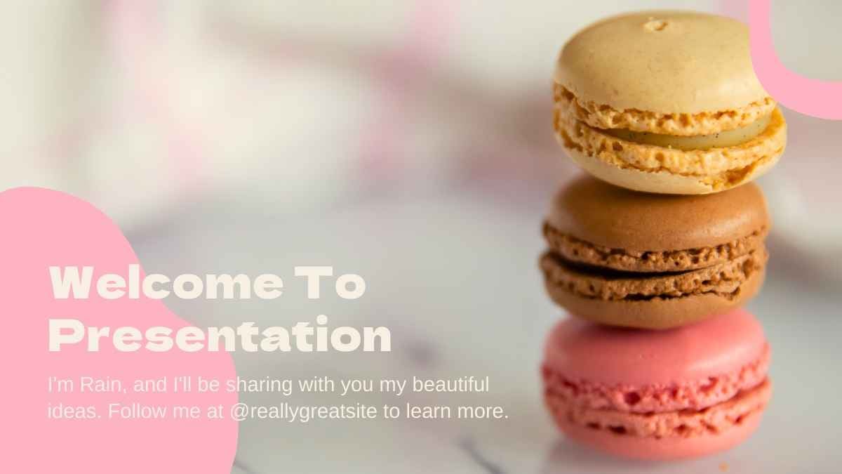 Cute Pink Bakery Brand Marketing Plan Slides - slide 5