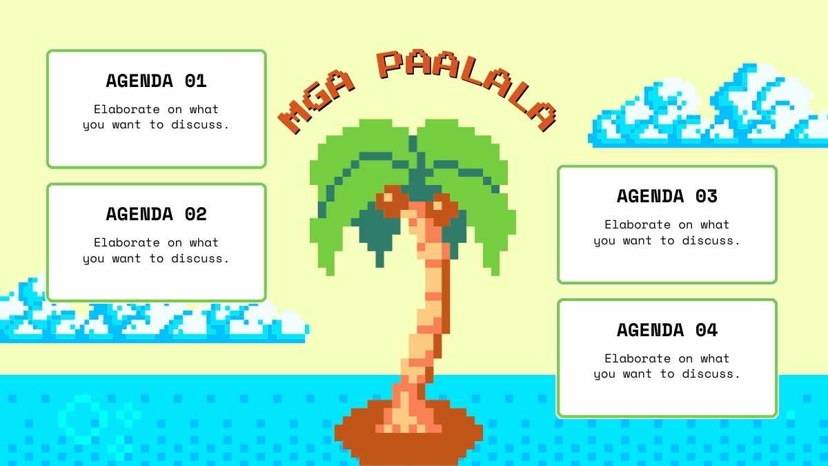 Belajar Pixel Art Bahasa Filipina untuk Anak TK - slide 5