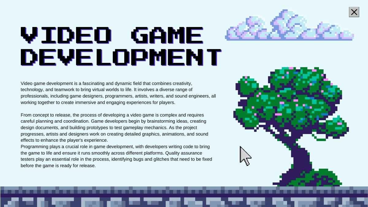 Pixel Video Game Creation Hackathon - slide 10