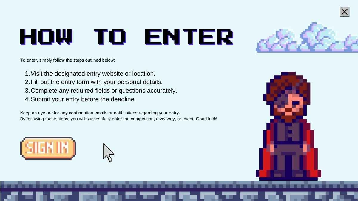 Pixel Video Game Creation Hackathon - slide 11