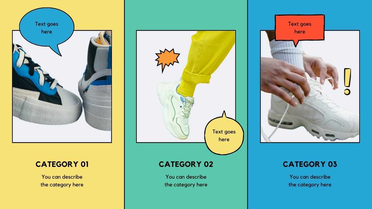 Slide Katalog Sepatu Stiker Penuh Warna dan Ceria - slide 10