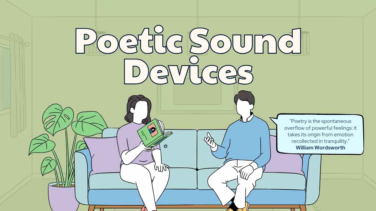 Poetic Sound Devices Lesson for High School - slide 1