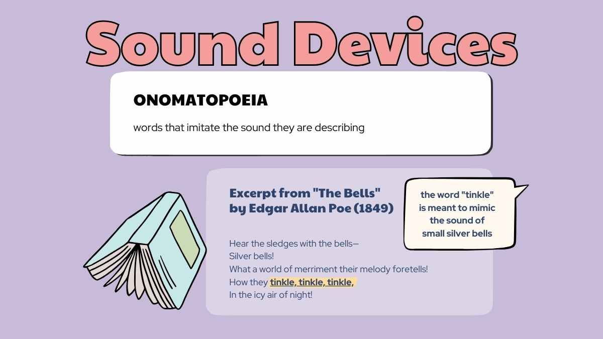 Poetic Sound Devices Lesson for High School - diapositiva 9