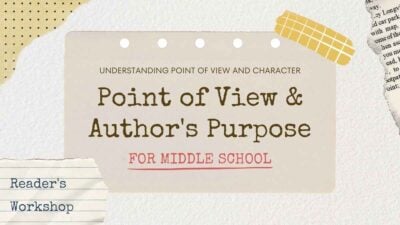 Slides Carnival Google Slides and PowerPoint Template Point of View and Authors Purpose Lesson for Middle School 1