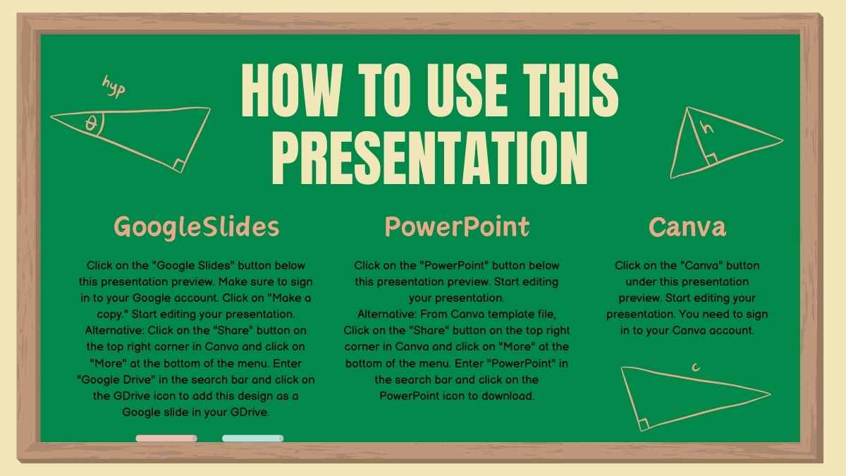 Polygons and Pythagorean Theorem Lesson for High School - slide 2