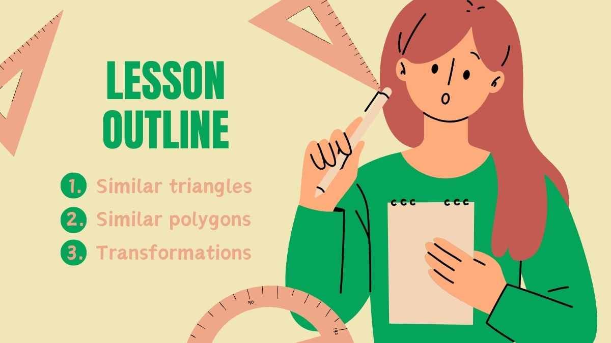 Polygons and Pythagorean Theorem Lesson for High School - slide 3