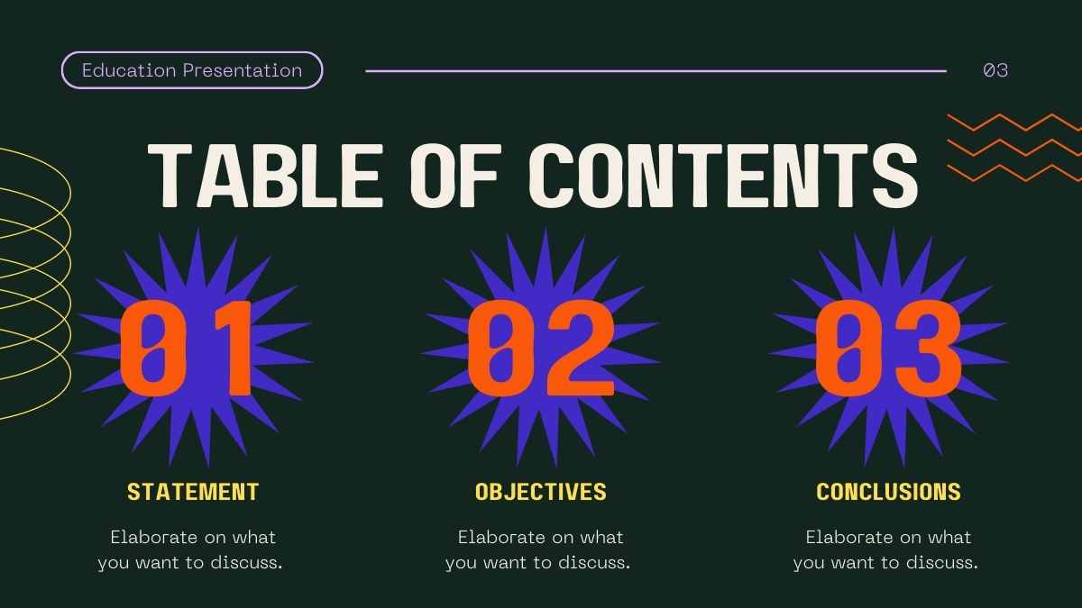 Slides de Defesa de Tese com Tema Geométrico Pop - deslizar 3