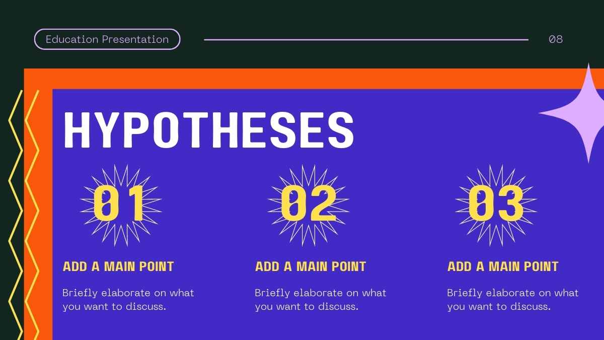 Slides de Defesa de Tese com Tema Geométrico Pop - deslizar 8