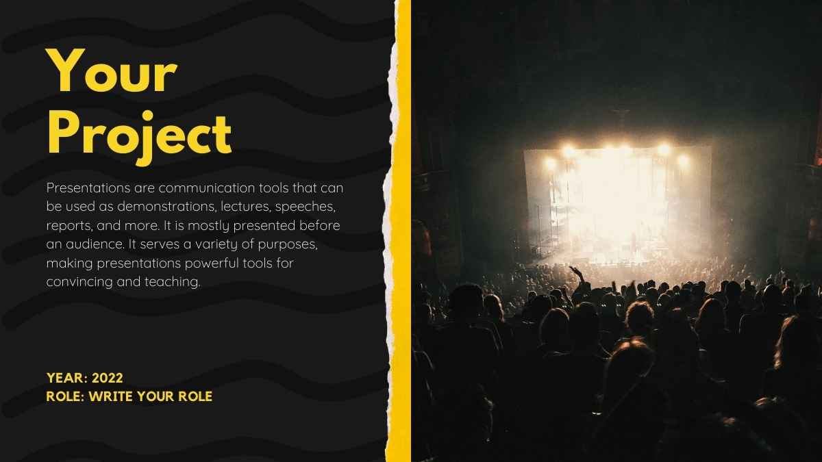 Pop Music Festival Marketing Plan Black Creative Business Slides - slide 12