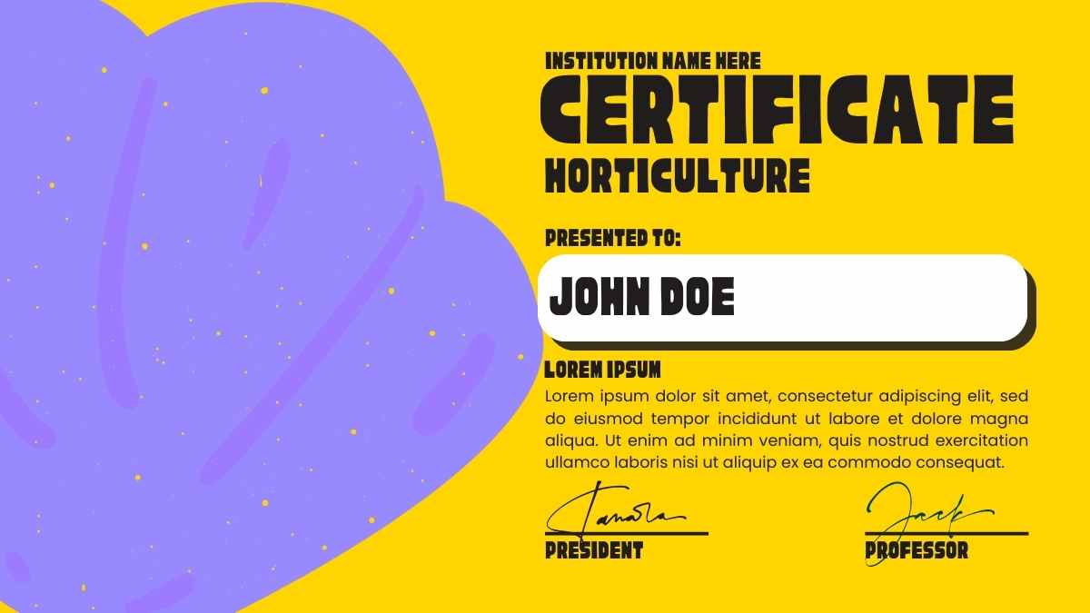 Pop Summer-themed Certificates - slide 5