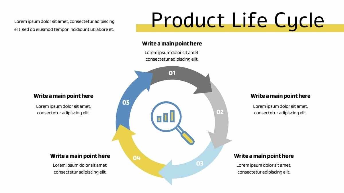 Modern Minimal Product Life Cycle Infographic - slide 10