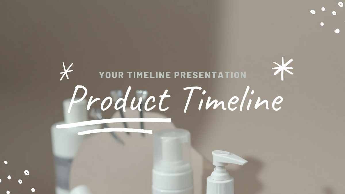 Product Timeline Slides - slide 1