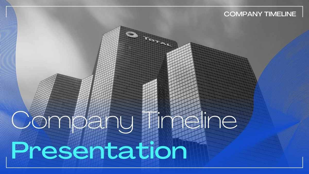 Professional Company Timeline Slides - slide 1