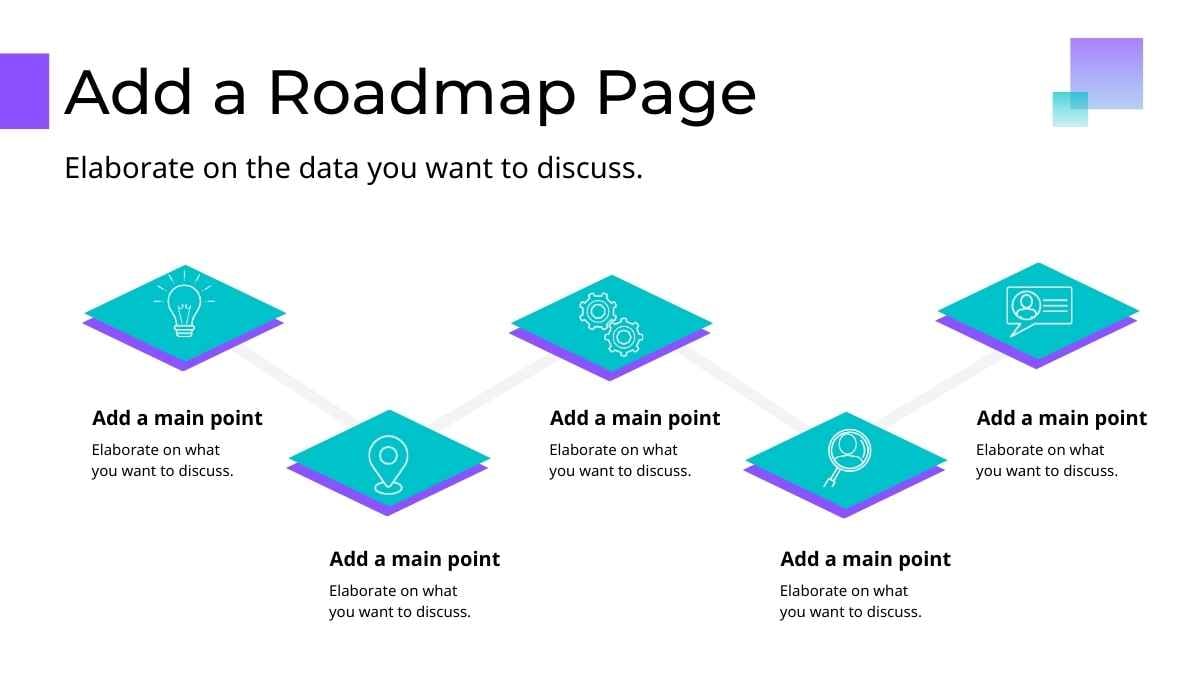 Professional Corporate Roadmap Slides - slide 3