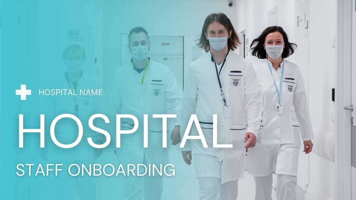 Professional Hospital Staff Onboarding - slide 1