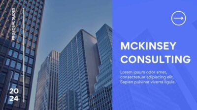 Professional McKinsey Consulting Proposal Slides