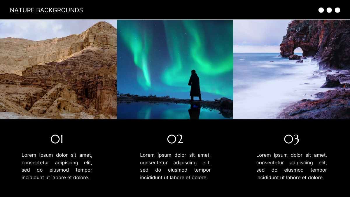 Professional Nature Background Slides - slide 9