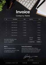 Professional Tax Invoice Template