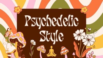 Psychedelic Art Style Creative Education Slides