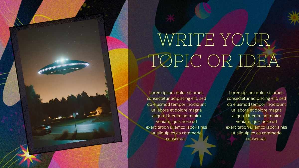 Psychedelic World UFO Day Slides - slide 10