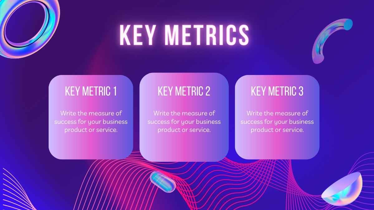 Plantillas Futuristas Moradas y Coloridas para un Boletín del Metaverso - diapositiva 8