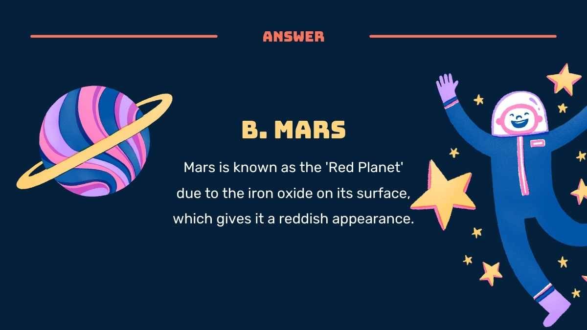 Illustrated Space Science Quiz Slides - slide 14