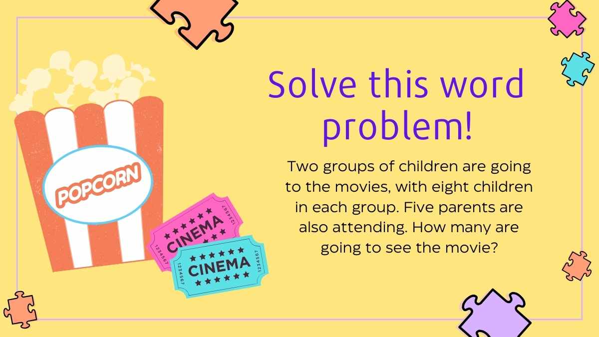 Puzzle Solving Multistep Word Problems Lesson for Elementary - slide 6