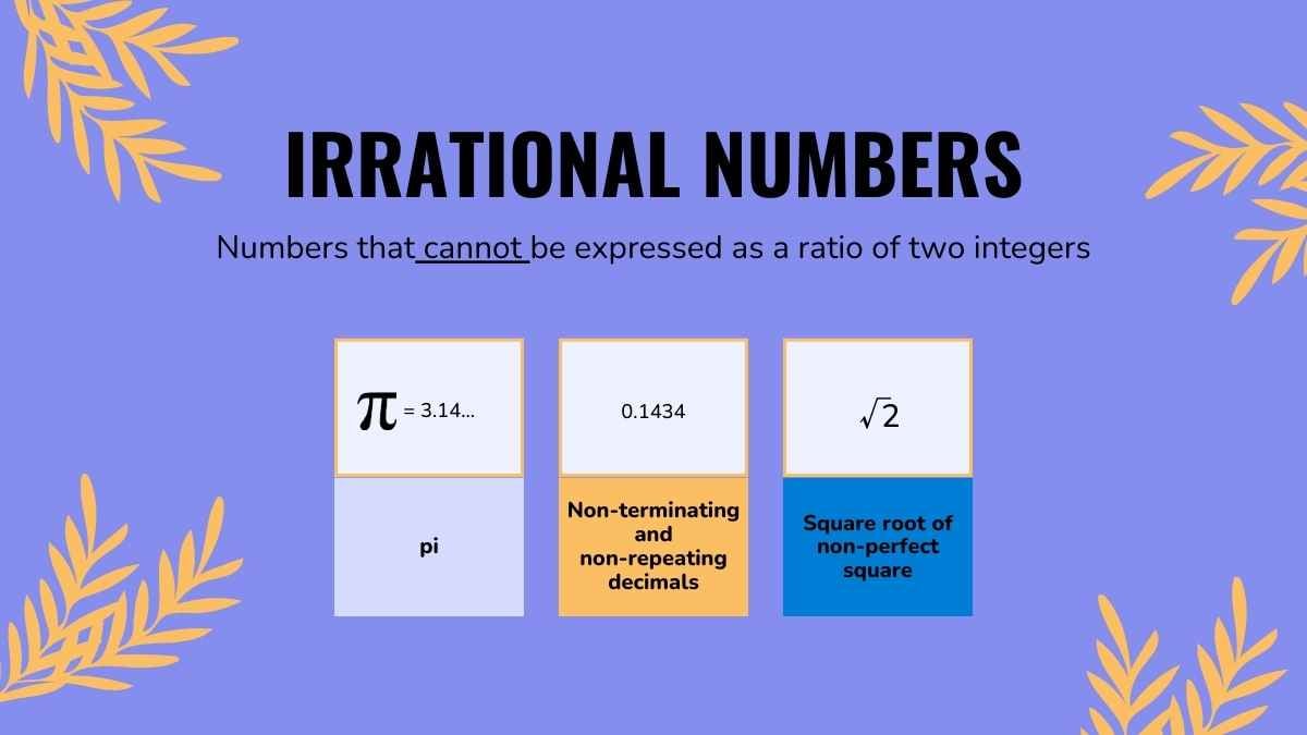 Rational and Irrational Numbers Lesson for Middle School - slide 10