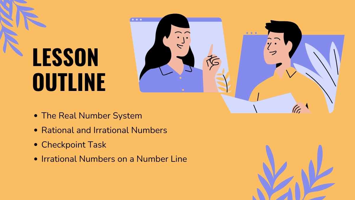 Rational and Irrational Numbers Lesson for Middle School - slide 3