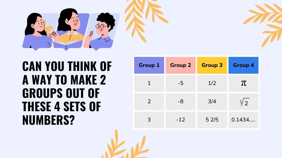 Rational and Irrational Numbers Lesson for Middle School - slide 4