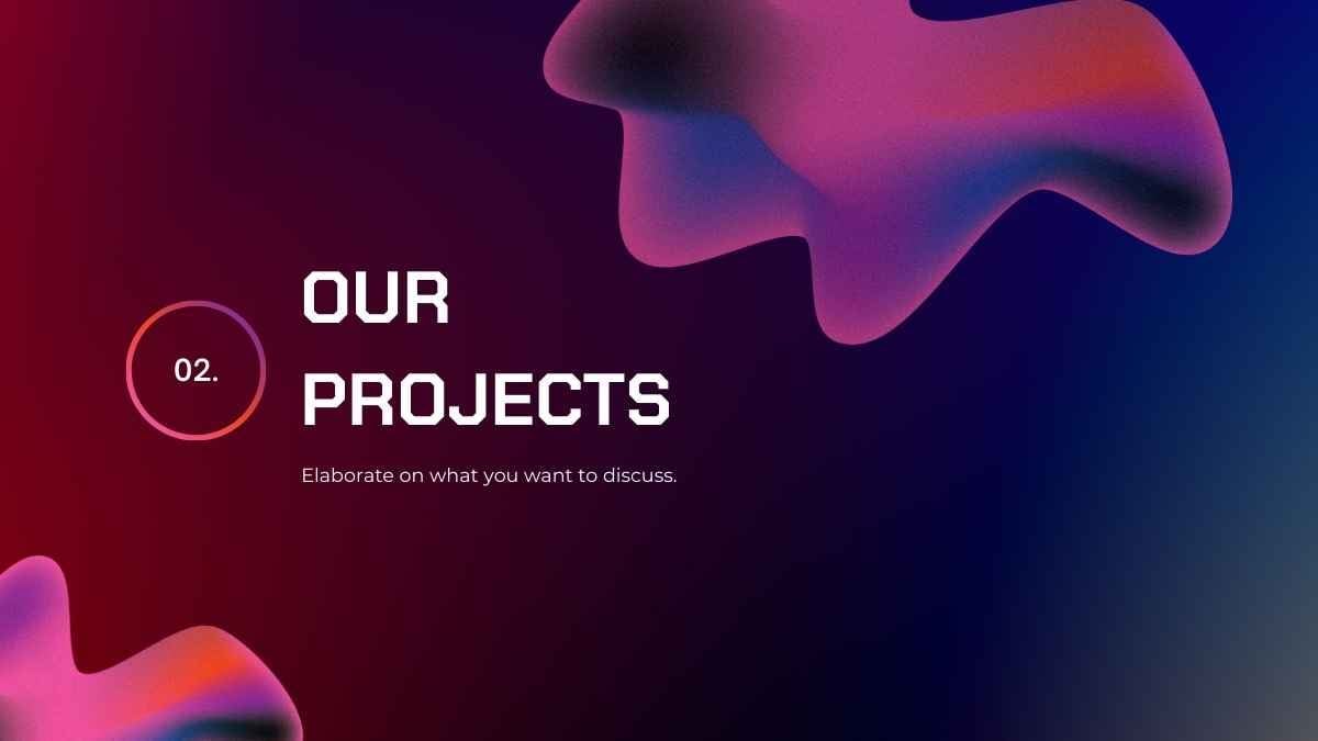 Red and Purple 3D Modern Background Pitch Deck - slide 10