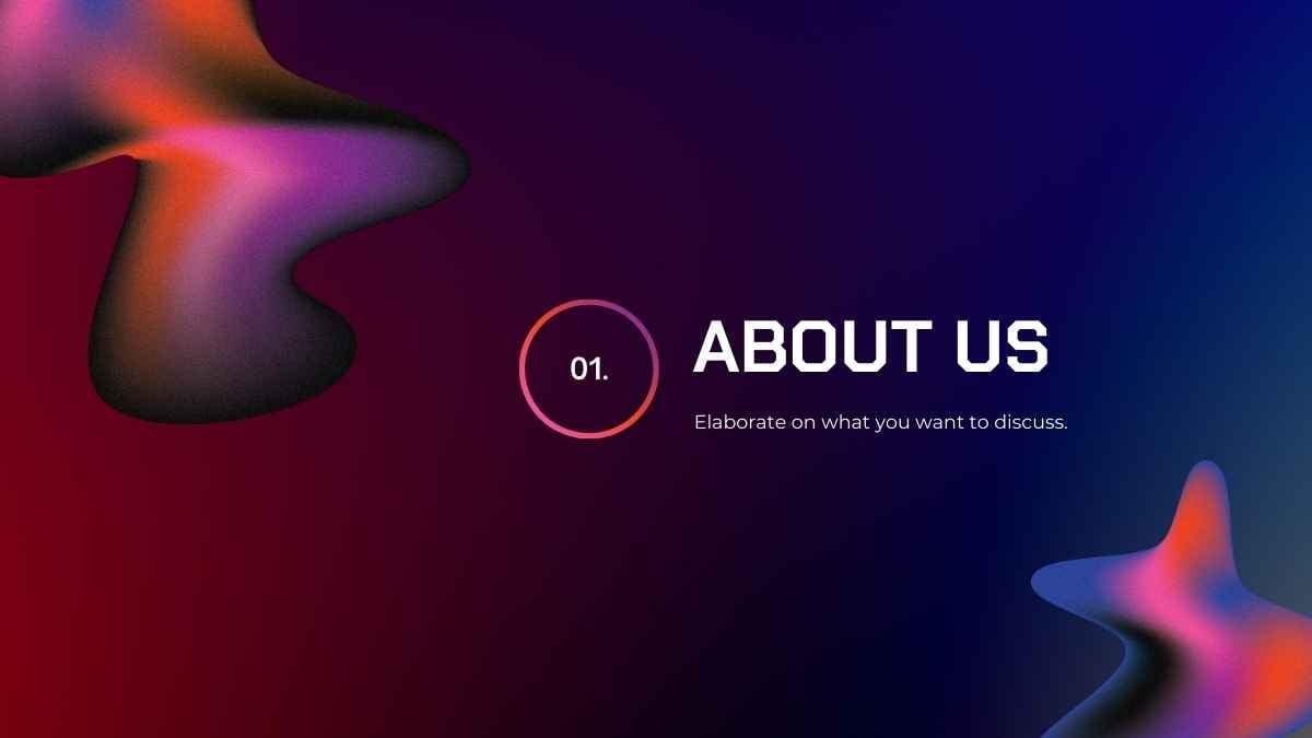 Red and Purple 3D Modern Background Pitch Deck - slide 4