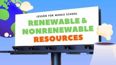 Slides Carnival Google Slides and PowerPoint Template Renewable and Nonrenewable Resources Science Lesson for Middle School 1