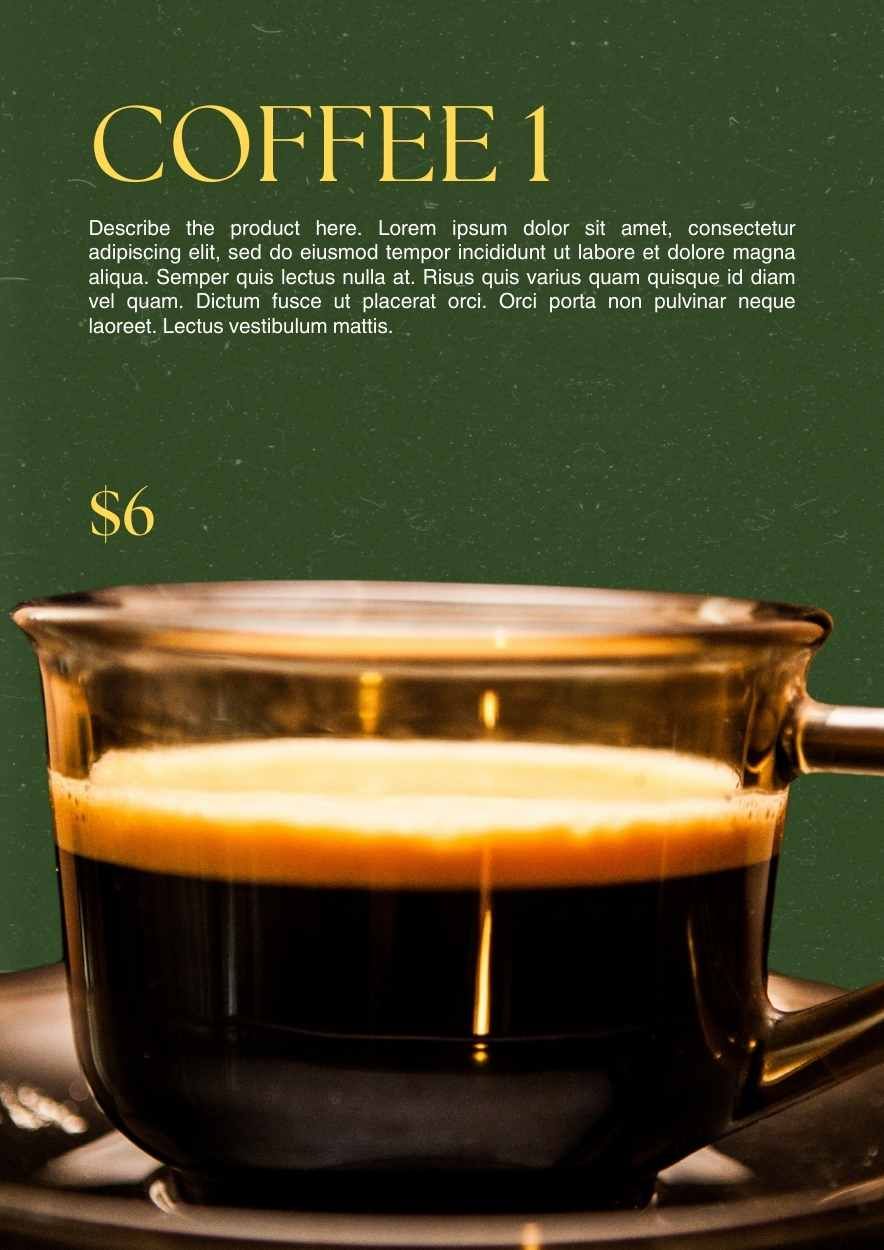 Retro All Kinds of Coffee Catalog: Celebrating International Coffee Day - diapositiva 3