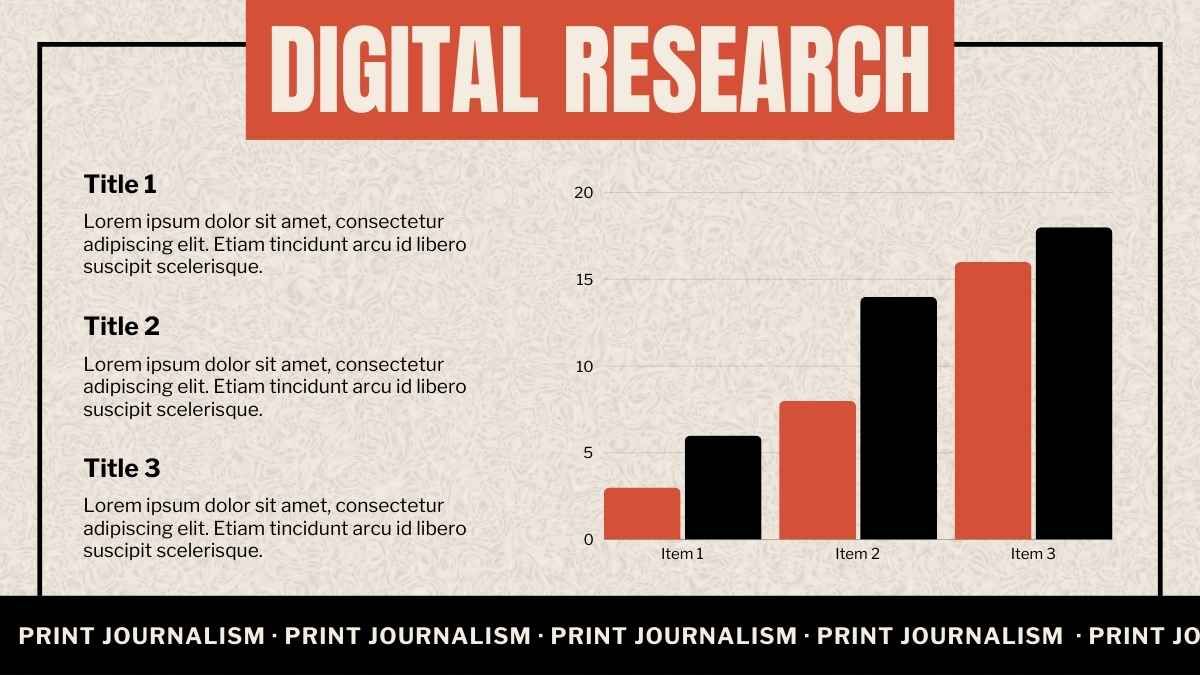 Retro Communications Major for College: Print Journalism Slides - slide 8