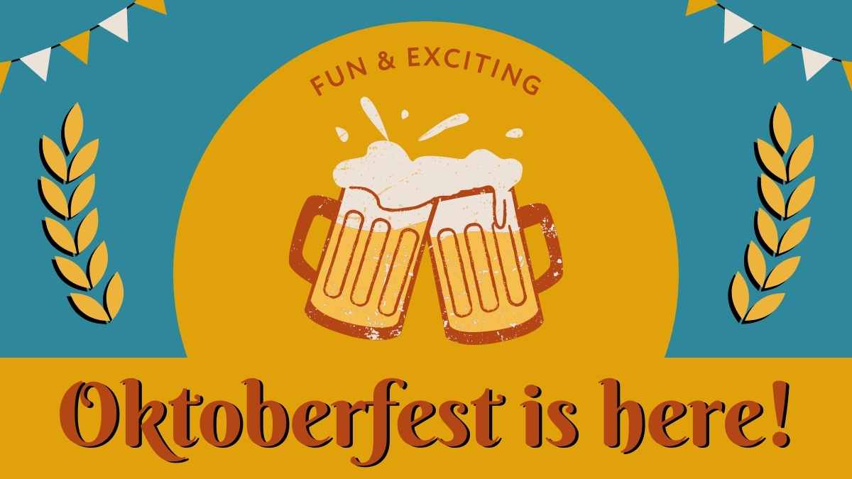 Retro Illustrated Oktoberfest is here! Slides - slide 1