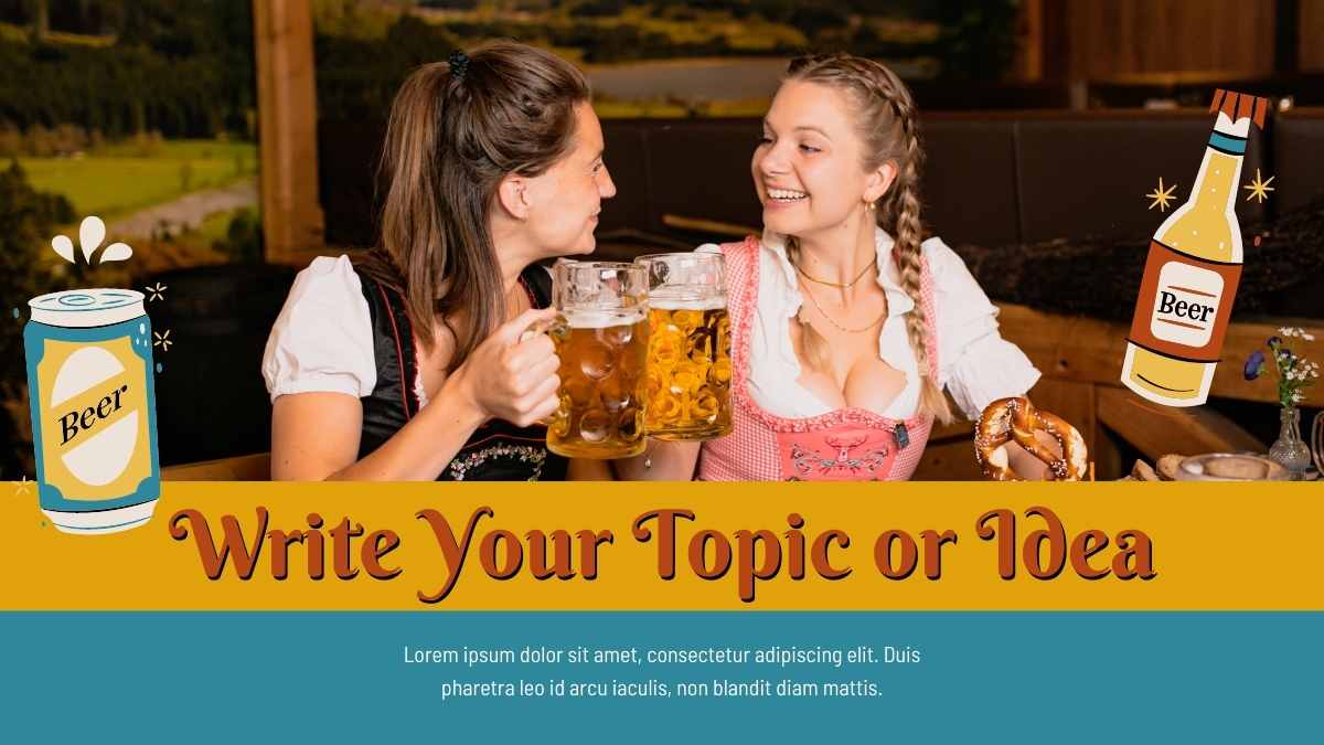 Retro Illustrated Oktoberfest is here! Slides - slide 9