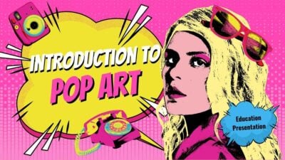 Slides Carnival Google Slides and PowerPoint Template Retro Introduction to Pop Art Lesson 1