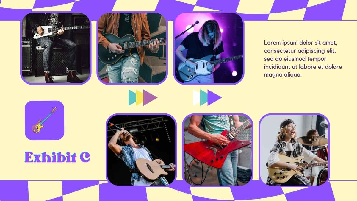 Retro Music Subject Lesson Plan Slides - slide 13