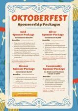 Slides Carnival Google Slides and PowerPoint Template Retro Oktoberfest Sponsorship Packages 1